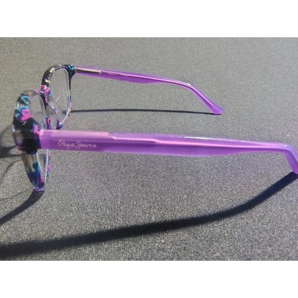 PEPE JEANS JUNIOR LOLLI PJ 4051 C3 47-13-130 EYEGLASSES‎ PURPLE FULL RIM FRAME